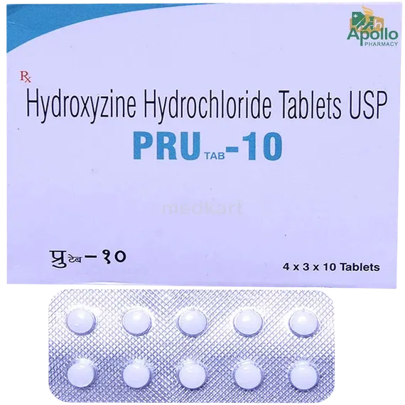 pru 10mg tablet 10's